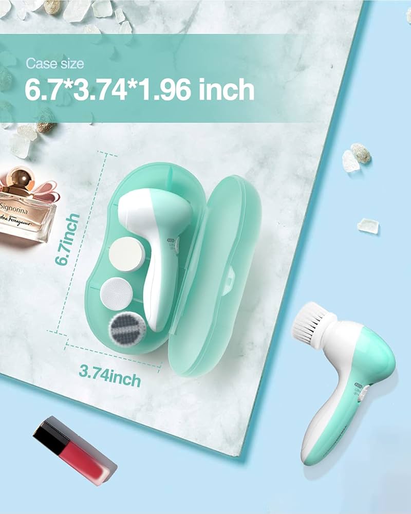 Electric Facial Cleanser Brush Set